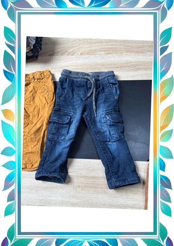 Lot pantalons 9 mois – photo 3